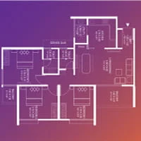 Codename Prime Punawale 2.5 BHK Floor Plan Image